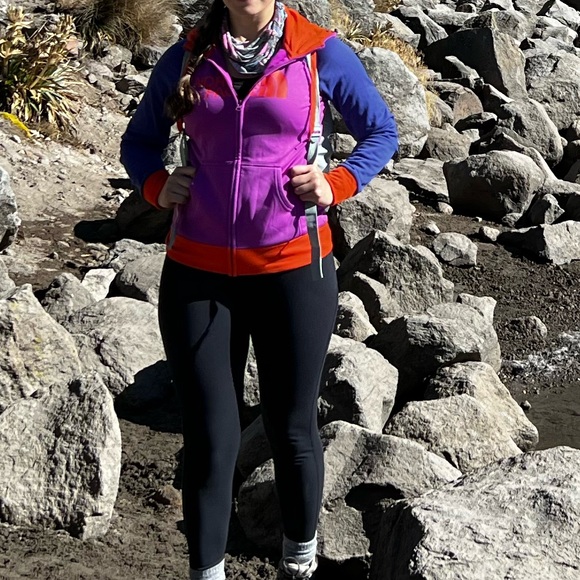 The North Face Tops - Purple, Blue, Orange North Face Hoodie. Sz S.